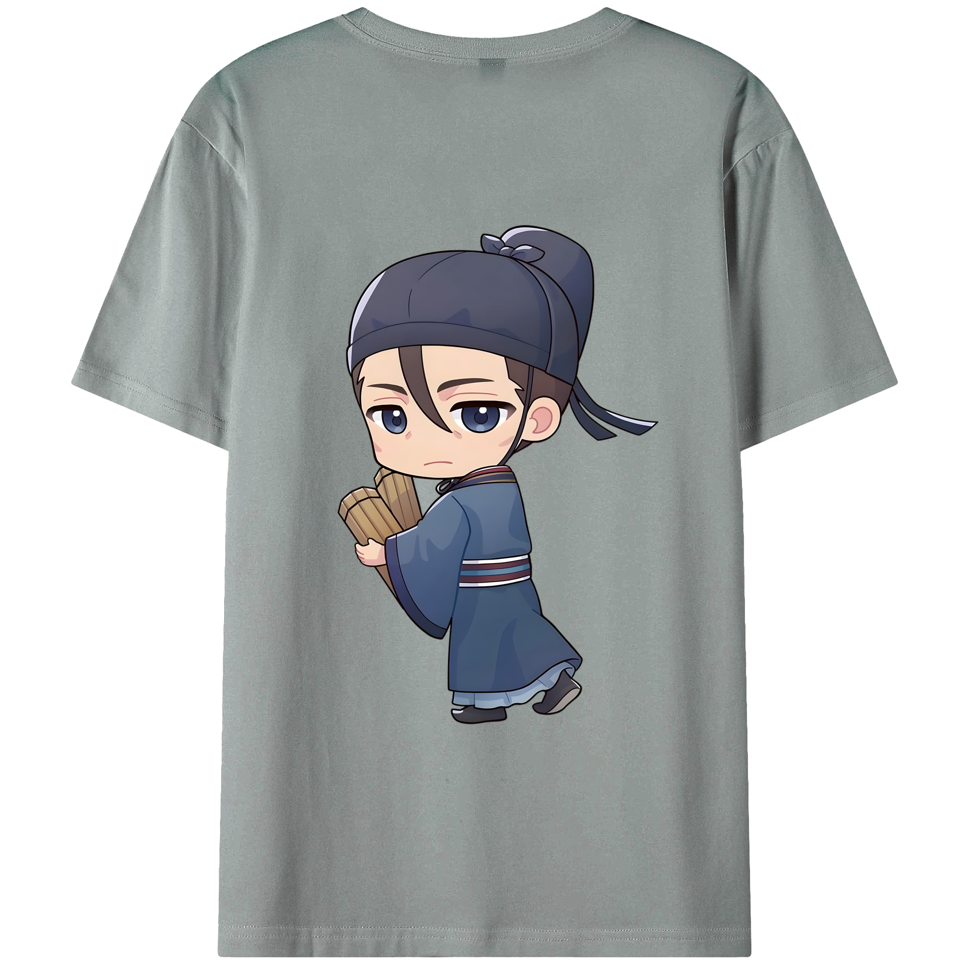 （画像用） 薬屋のひとりごと The Apothecary Diaries 綿100％ メンズ半袖Tシャツ（バックプリント） 通気性